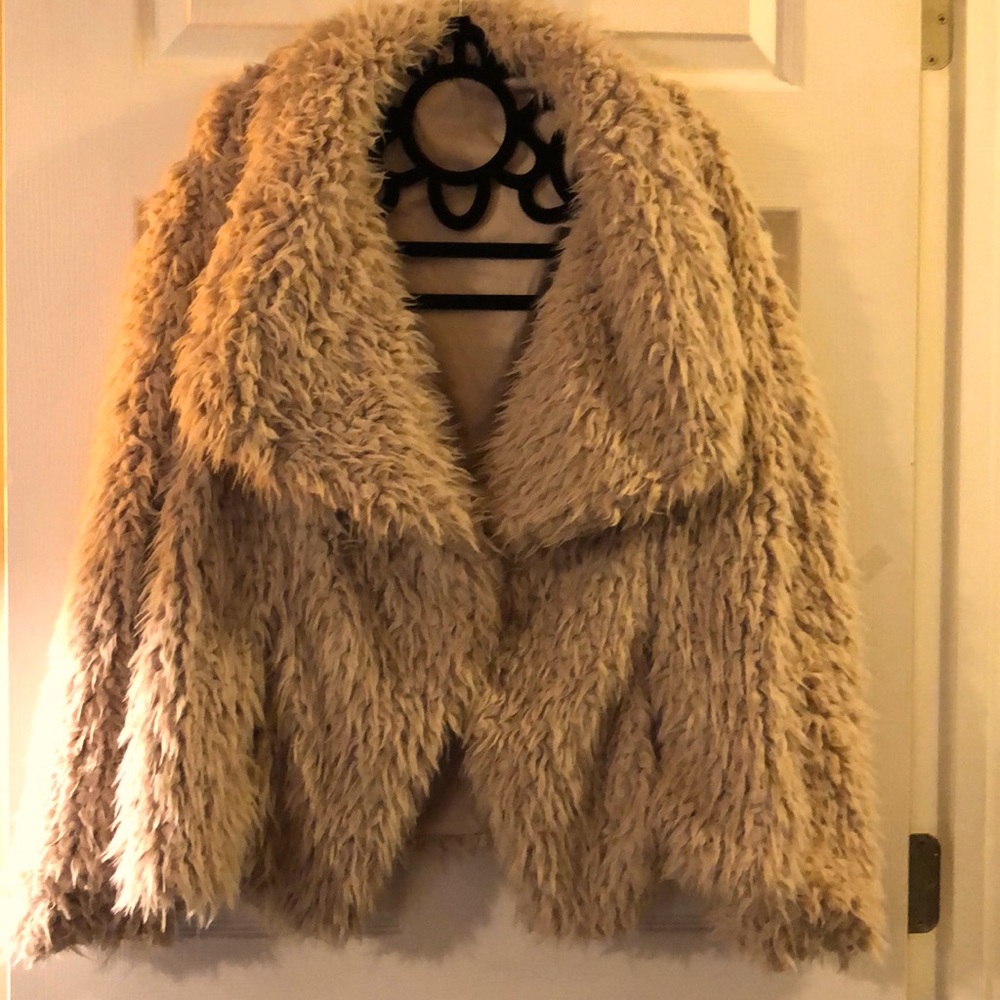 Cream colored Betsy Johnson jacket
